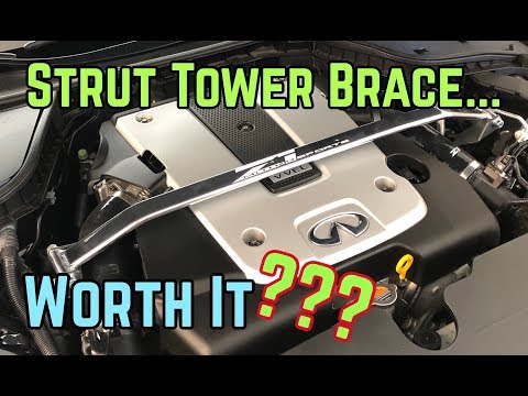 Q50 Megan Racing Strut Tower Brace Update and Review