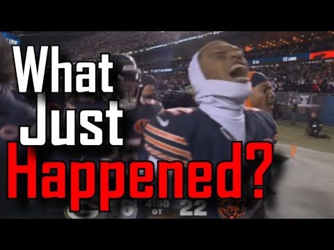 HAS THERE EVER BEEN A MORE INSANE COMEBACK THAN THAT? | Chicago Bears Vs Green Bay Packers