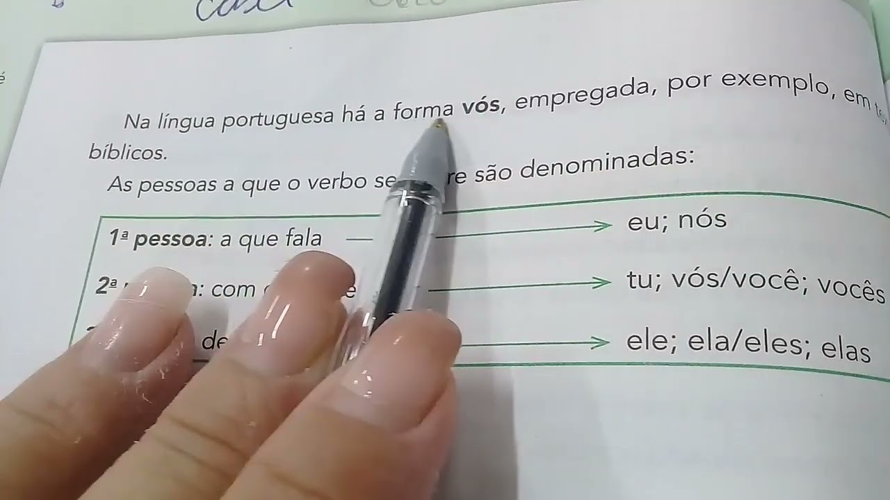 Ápis - Língua Portuguesa - 5° ano - Págs 139 a 141 - Variações do verbo: tempo e pessoa