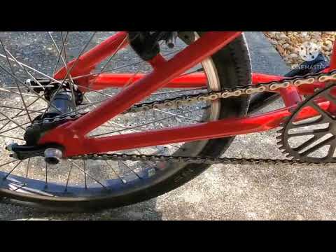 Fixing Uneven Chain Tension on a BMX Bike with a Sprocket
