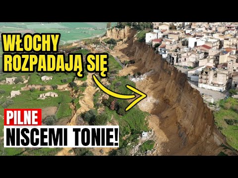 Włochy: Niscemi tonie – Gdy ziemia pęka, grozi mega-powódź!