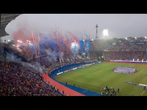 "Recibimiento Cerro Porteño 1 Olimpia 1 Apertura 2024" Barra: La Plaza y Comando • Club: Cerro Porteño • País: Paraguay