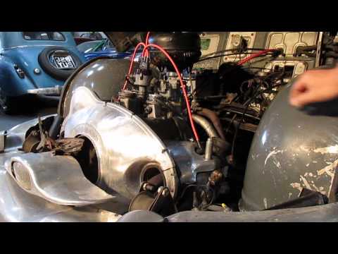 Panhard Dyna Z1 Engine Fire Up