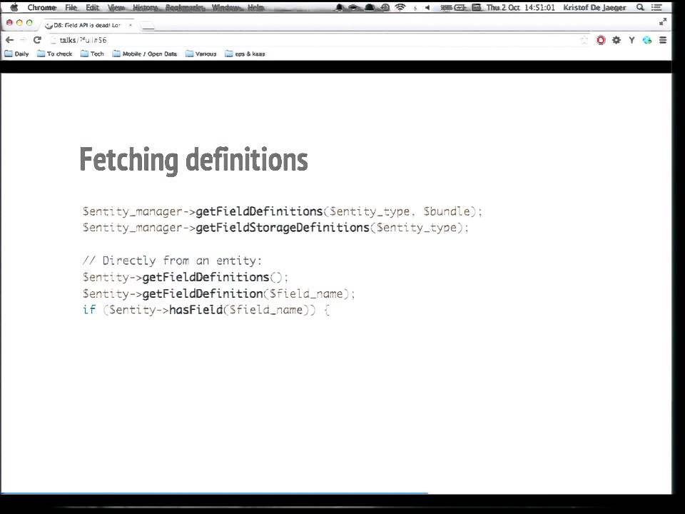 DrupalCon Amsterdam 2014: Field API is dead. Long live Entity Field API!