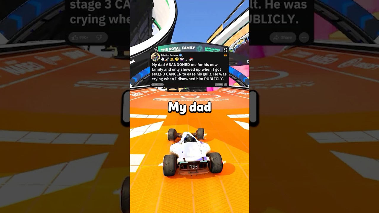 My dad ABANDONED me for his new family and only showed up when I got stage 3 CANCER to ease