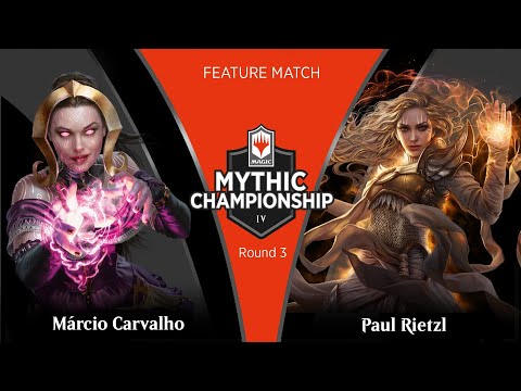 Round 3 (Draft): Márcio Carvalho vs. Paul Rietzl - 2019 Mythic Championship IV