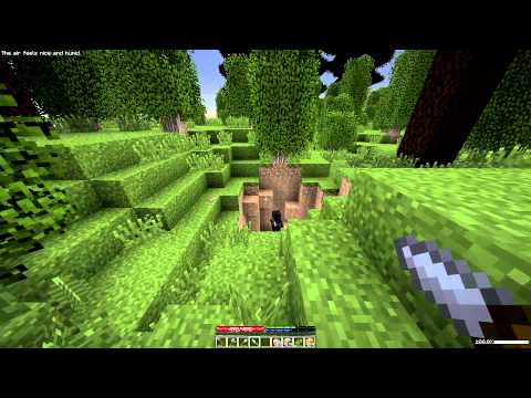 Technofirma Craft: Day 1: Hiding in holes