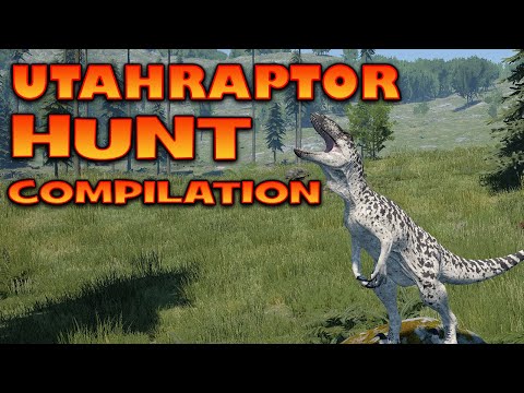 Utah Hunt Compilation - Hunting grounds gameplay - The Isle Legacy