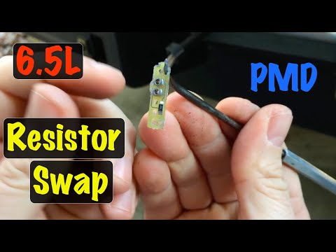 1994 - 2002 GM Truck 6.5L Diesel Stanadyne PMD How to Swap the Resistor (Chevy & GMC)