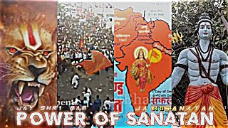 POWER OF HINDU 🕉️ / JAY SANATAN/ JAY SHRI RAM