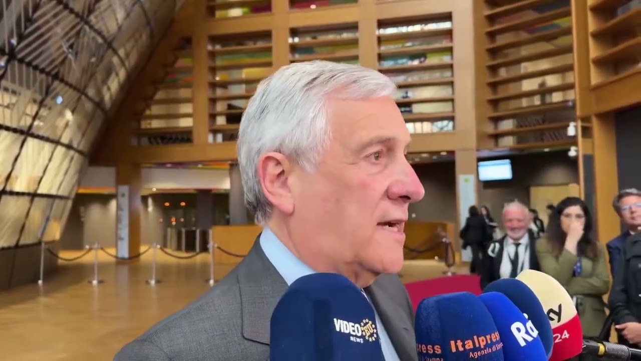 LE DICHIARAZIONI DEL MINISTRO TAJANI DA BRUXELLES AL TERMINE DEL CONSIGLIO AFFARI ESTERI