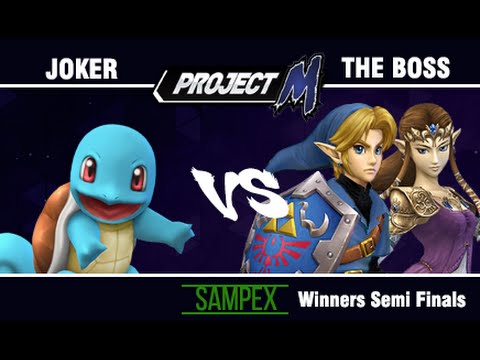 SAMPEX Project M 3.5 Winners Semi Finals - Joker [Squirtle] vs The Boss [Link/Zelda]