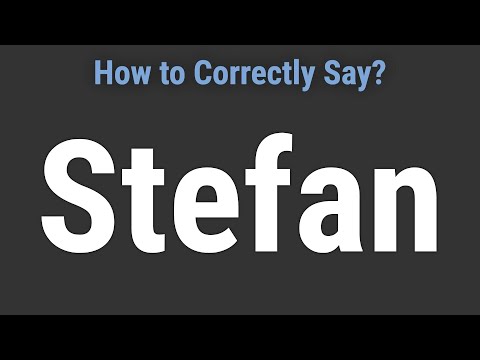 How to Pronounce Name Stefan (Correctly!)