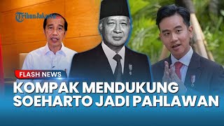 Jokowi & Gibran Kompak! Dukung Soeharto jadi Pahlawan Nasional, Singgung Jasa Besar