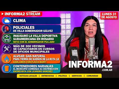 #9🎙️ INFORMA2 STREAM l LUNES 31 DE AGOSTO