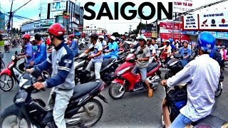 ARRIVING IN SAIGON (HO CHI MINH CITY) VIETNAM