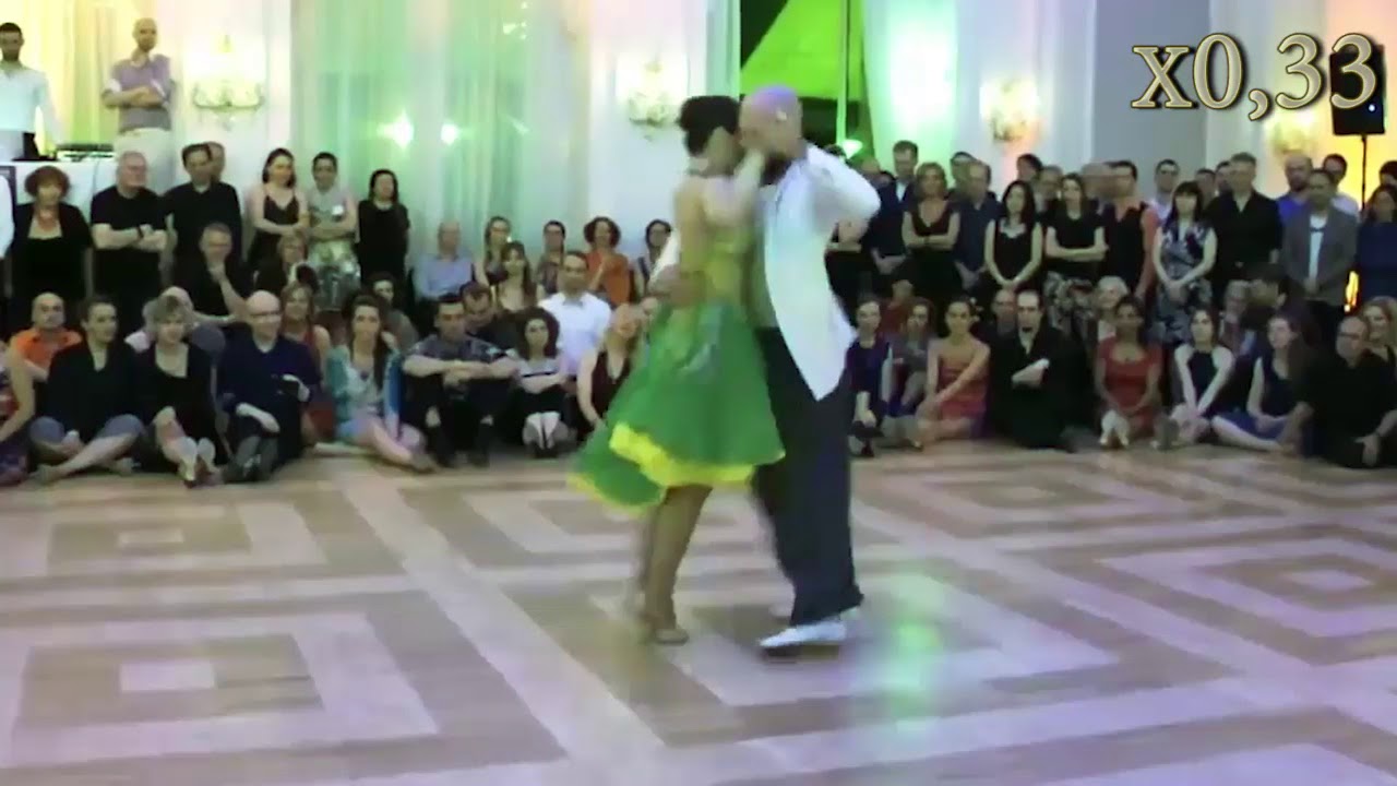 Alejandra Heredia & Mariano Otero - кадена влево с продвижением