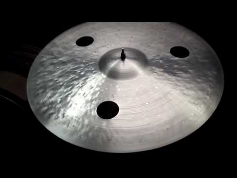 20 Perforation Crash/Ride (repair), 1869g   Handcrafted cymbals by Craig Lauritsen