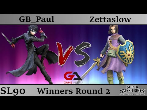 SmashLAN'd 90 - Winners Round 2: GB_Paul (Joker) vs Zettaslow (Hero, Duckhunt)