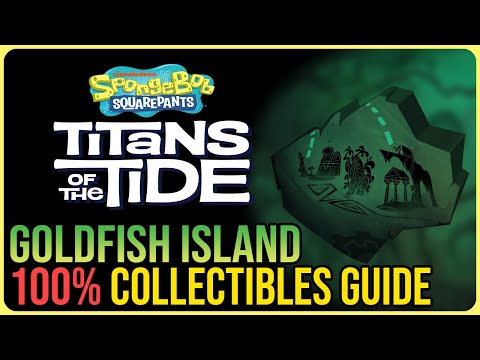 Goldfish Island 100% Collectibles – SpongeBob SquarePants: Titans of the Tide