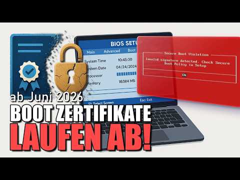 Secure Boot Zertifikate laufen ab: Das müsst ihr jetzt wissen!