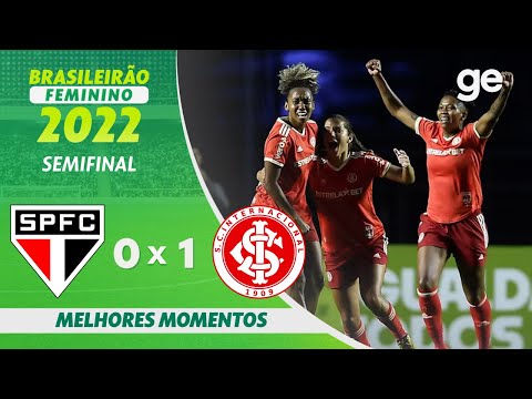 Gols e lances de São Paulo x Internacional