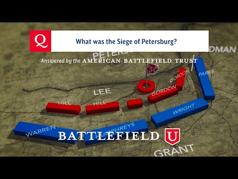 What was the Siege of Petersburg?