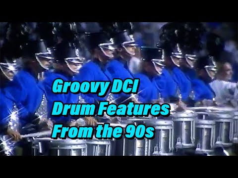 Groovy DCI Drumline Features from the 90s