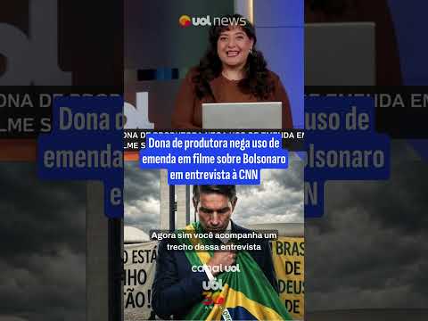 Dark Horse: Dona de produtora nega uso de emenda em filme sobre Jair Bolsonaro em entrevista à CNN