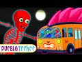 Pueblo Teehee Las Ruedas Del Autobús De Miedo Canciones Animadas Para Niños