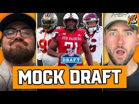 2026 First Round Mock Draft!! | First And Ten