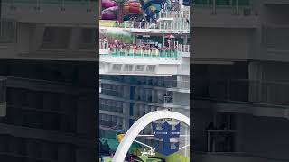 Passengers are hyped for their cruise and cheering each other!.. #cruiseship #yt #ytshorts #travel