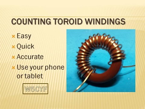 Quick Tip - Easy Way to Count Toroid Turns/Windings
