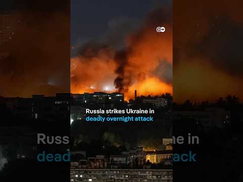Russia strikes Kyiv in deadly overnight attack | DW News