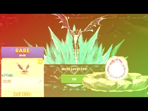 SKRILL Titan Mode Max Level 150 | Rare Dragon | Dragons: Rise Of Berk