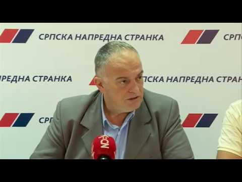 Konferencija za novinare GrO SNS Smederevo