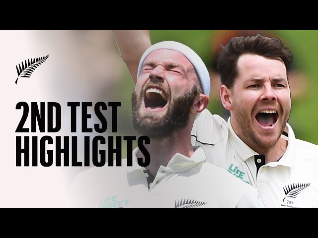 Duffy And Rae Shine In 3️⃣ Day Win | 2nd Test Full Highlights | New Zealand v West Indies