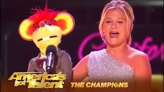 Darci Lynne: AGT Winner&#39;s FIGHTS For The World Title! WOW! | America&#39;s Got Talent: Champions