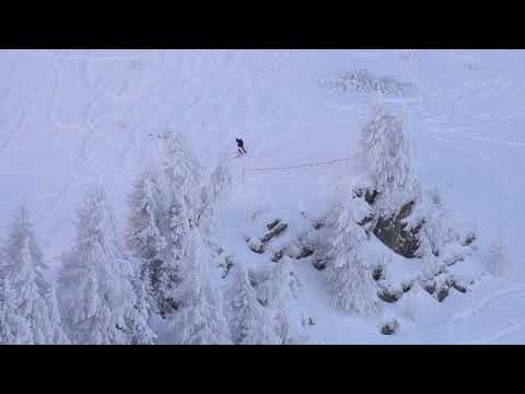 Winning Run Inès Giacometti (SUI) Ski Women U-18 - Verbier Freeride Week Juniors 2* by Dynastar