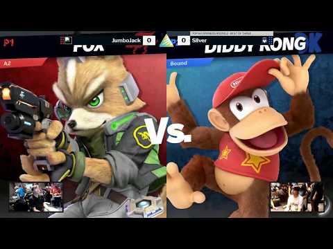 Ascension VIII SSBU Top 64 WR2 - JumboJack (Diddy Kong) vs Silver (Fox/Lucina)