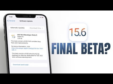 iOS 15.6 Beta 5 Released - Why This Update is important!