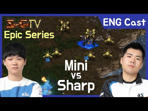 [ENG] "The Final weapon Probe?" Mini vs Sharp (PvT) - Starcraft Remastered (StarCastTV English)