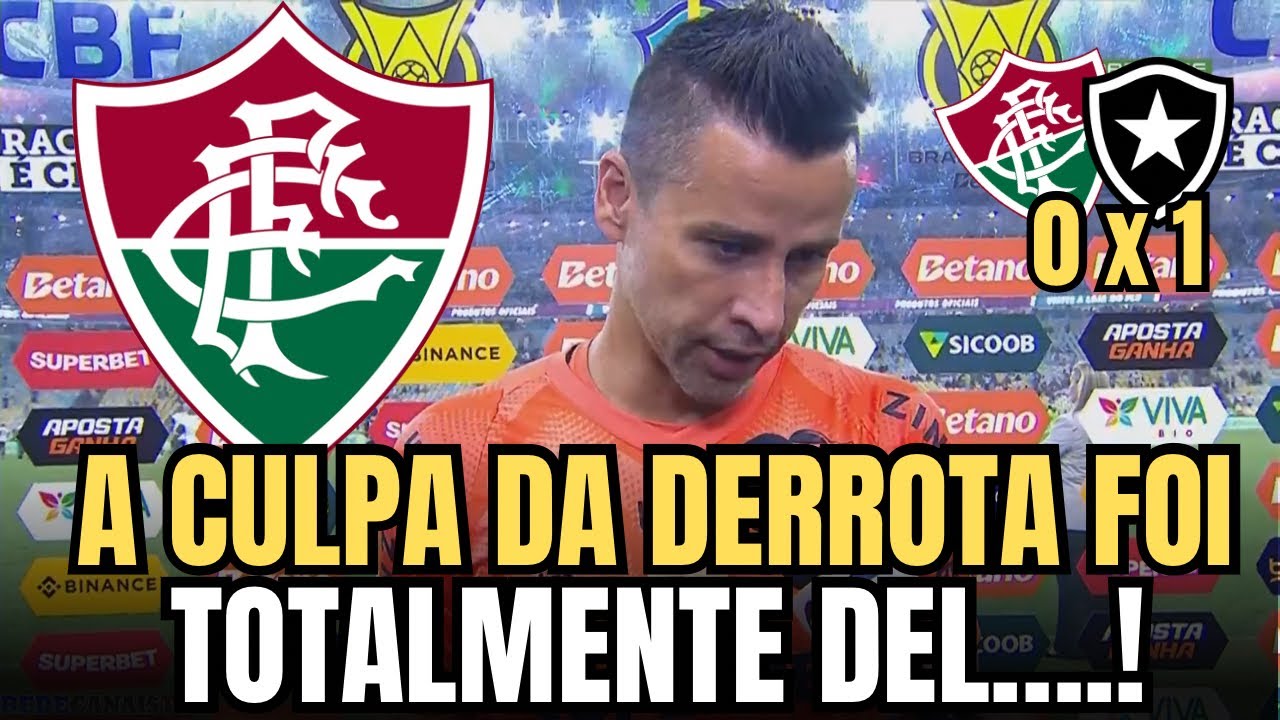 FÁBIO MANDOU A REAL SEM PENA APÓS O JOGO!OLHA O QUE ELE DISSE SOBRE A DERROTA DO FLUMINENSE!