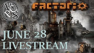 Factorio Alpha 15 Live! Let's Secure Our Borders! No Mods.