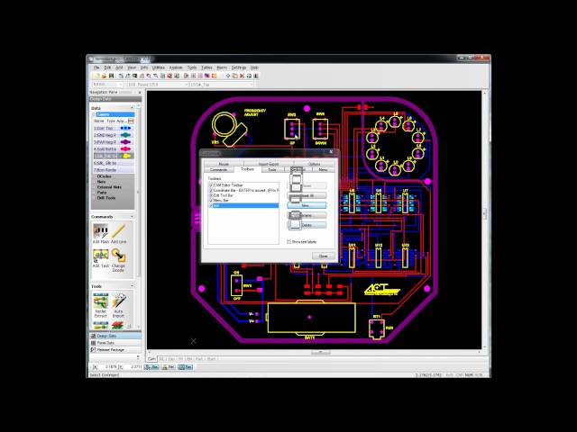 CAM350 Basics Mouse control and GUI