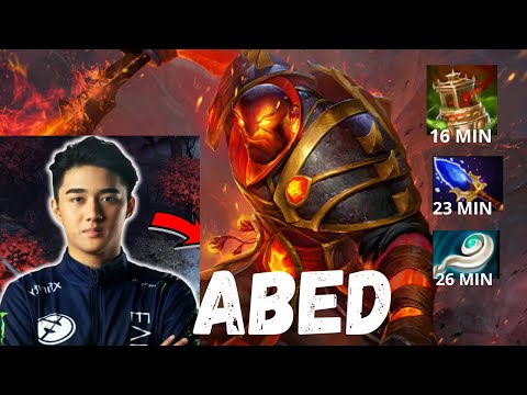 ABED [Ember Spirit] Immortal Pro Gameplay - Dota 2 (New Version Dota 2 TI10)