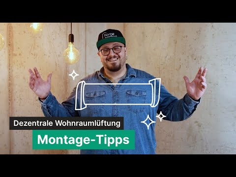 Home Perfect | Dezentrale Wohnraumlüftung | Tipps zum Einbau