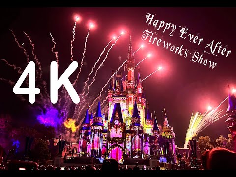 Happy Ever After Fireworks Show Magic Kingdom 2023 Walt Disney World
