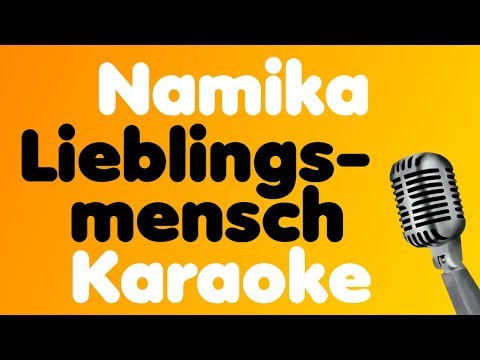 Namika • Lieblingsmensch • Karaoke
