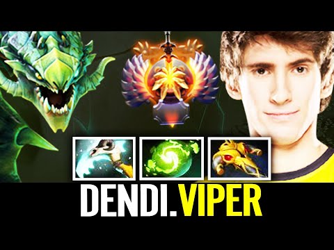 DENDI Viper [FULL GAMEPLAY] - Pro Midlane Guide | Dota 2 IMMORTAL GAMEPLAY